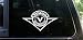 Kawasaki Vulcan die cut vinyl decal / sticker 8-5/8 x 5