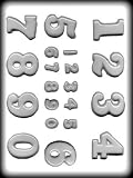 Numbers Hard Candy Mold