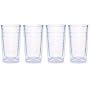Tervis Tumblers Clear 16oz 4 Pack