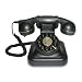 Swissvoice Vintage 20 - Schnurgebundenes Analog-Telefon im stilvollen Retro-Design mit vergoldeten Details