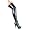 609-OLIVIA black stretch patent w/zip 6