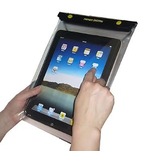 TrendyDigital WaterGuard Waterproof Case, Waterproof Cover for Apple iPad, White Border