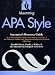 Mastering APA Style: Instructor s Resource Guide [MASTERING APA STYLE 2 E -OS]