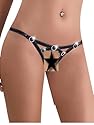 Eros Veneziani String ouvert, No 2738, schwarz