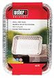 Weber 6415  Small Aluminum Drip Pans 8.5-by-6-inch, Pack of 10