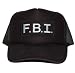 Vintage Mesh Trucker Hat – FBI Cap
