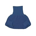 Windelhose doppelt gestrickt Bio Schurwolle kbT Gr. 86/92 blau