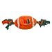 NCAA Plush Football Dog Toy, Large, University of Miami Hurricanes