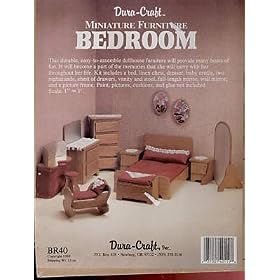 BEDROOM Miniature Furniture
