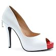 Penthouse Women's PH451-PAM, 4.5" Peep-Toe with 3/4" Concealed Platform Pump