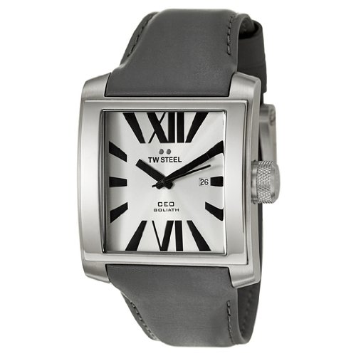 TW Steel Men's CE3002 Stainless Steel Analog Silver Dial Watch