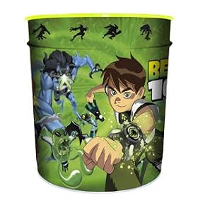 Ben 10 Metal Waste Paper Bin