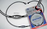 Phiten Sport Type Necklace, 17, Black/White