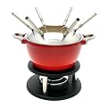 Swissmar 10-pc. Noirmont Meat Fondue Set - Red