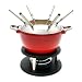 Swissmar 10-pc. Noirmont Meat Fondue Set - Red