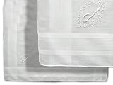 Mens Embroidered Initial Handkerchief Most Initials Available