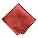 TieMart Persimmon Premium Pocket Square