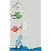Dr Seuss One Fish Two Fish Blue Fish Decorative Switchplate Cover