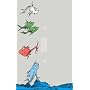 Dr Seuss One Fish Two Fish Blue Fish Decorative Switchplate Cover