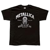 Metallica - Whiskey Label T-Shirt