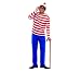 34591 Adult Wheres Waldo Costume One Size Fits All Dress