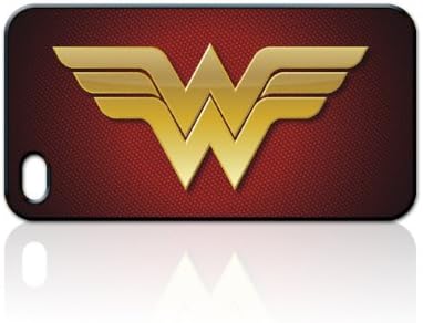 Wonder Woman Hard Case Skin for Iphone 5 At&t Sprint Verizon Retail Packaging