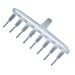 BrandTech 704526 Polypropylene 8-Channel Manifold for QuikSip Bottletop Aspirator