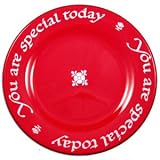 Waechtersbach  Plate, You are Special Today , Cherry Red