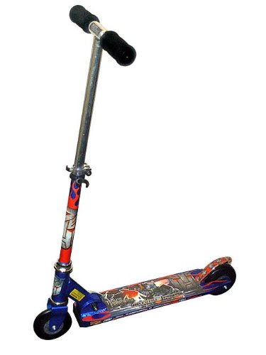 Transformers-2 2-Wheels Folding Scooter - Blue