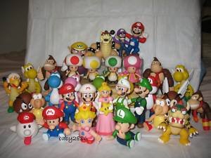 33pcs Mario Pvc 5 Figures Set