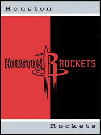 Buy Houston Rockets 60x80 Team Blanket by Biederlack