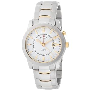 Bulova Men's 98B011 Alarm Bracelet Watch