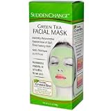 Sudden Change Green Tea Facial Mask, 3.4 Ounce