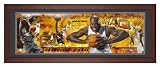 Shaquille O &acute; Neal Miami Heat Framed Unsigned Panoramic Photograph - B0009VCU58