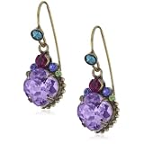 Sorrelli Harmony Crystal Drop Antique Gold-Ton