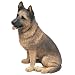 German Shepherd Dog (Sitting) Original Size Sculpture by Sandicast