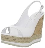 Apepazza Women's Guisy Slingback Sandal,White,36 EU/6 M US