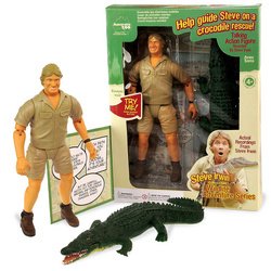 Steve Irwin Crocodile Hunter Wildlife Adventure Series Action Figure
