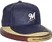 Memory MLB-MBR-220 Authentic Team Cap Replica-Brewers