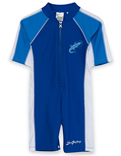 SunBusters Boys UPF 50+ Sun Protective Short Sleeve Sunsuit