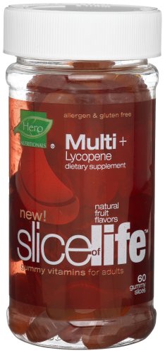 Slice of Life Multi-Vitamin + Lycopene, 60-Count Gummy Slices