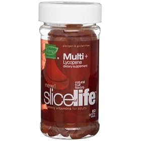 Slice of Life Multi-Vitamin + Lycopene, 60-Count Gummy Slices