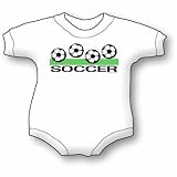 Soccer Balls - Sports and Games Baby Onesie