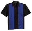 Port Authority Retro Bowling Shirt (S300B) 3X Black-Royal