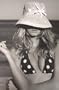 Angela Lindvall Beach BUNNY big Victorias Secret Poster.