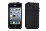 Speck Products PixelSkin Silicone Case for iPhone 4 - 1 Pack - Retail Packaging - Black