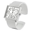 Geneva Platinum Ladies Colored Cuff Watch