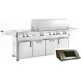 Fire Magic Gas Grills Echelon E1060s Natural Gas Grill W/ One Infrared Burner, Magic View Window & Power Burner On Cabinet Cart