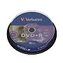 Verbatim 43576 LightScribe DVD+R (4.7GB, 16x, 10 Pack)