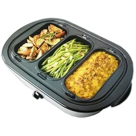 General Electric 169013 Buffet Server 3-Pan Insert For Roaster Oven by GE